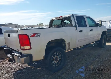 2007 GMC Sierra 2500Hd Sle2 из США, поврежденный, VIN 1GTHK23617F522751